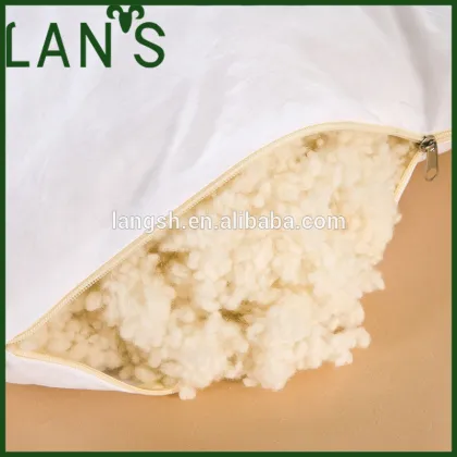 Quilted Australian Lamb Wool Filling Pillow