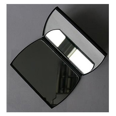 aluminium de forme Rectangle miroir Compact