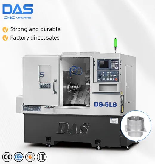 High-Accuracy Medium Duty CNC Turning Lathe Machine for Metal Machining