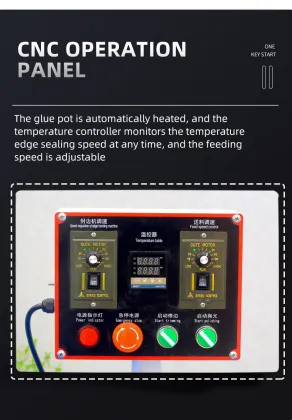 DW400 Full Automatic Edge Banding Machine for Wood Panels