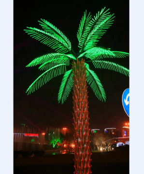 Artificial Palm Trees with Lights