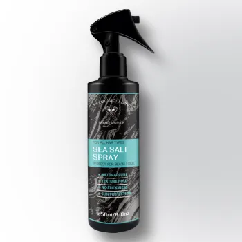 Private Label Hair Sea Salt Curl Spray - Textured Look, Extra Volume Enhancer