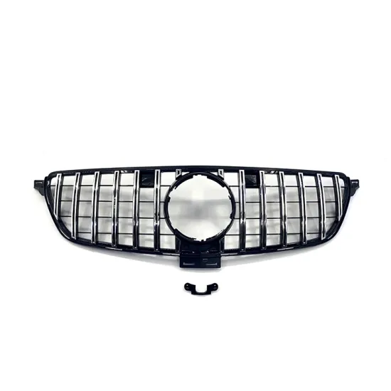 Factory Price GT Style Auto Front Bumper Parts Grille for BENZ W166 GLE AMG 2015-2018