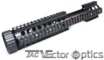 Vector Optics Tactical Free Float Handguard Picatinny Quad Rail 310mm 12 Inch