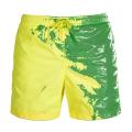 Change color in water Custom logo beach gym shorts pants