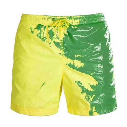 Change color in water Custom logo beach gym shorts pants