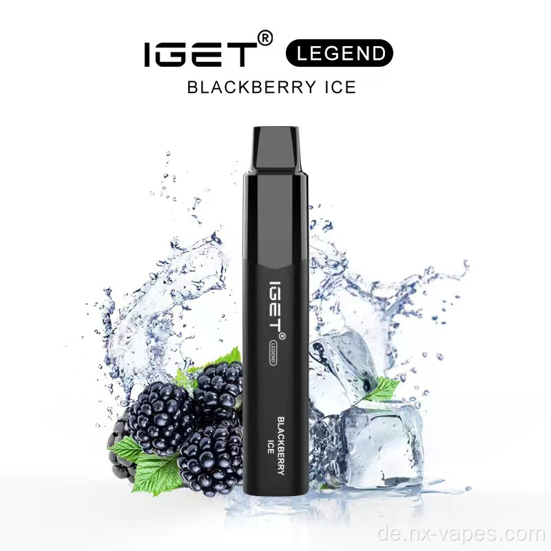 Iget Legend verfügbares Vape -Gerät