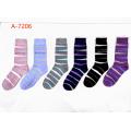 Custom cotton stocking tube socks with Christmas logo