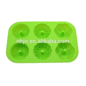 Muffin Pan - 6 Cup 100% Pure Food Grade Silicone