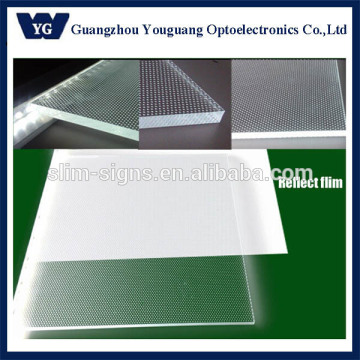 Silk screen LGP with different thickness