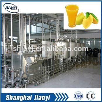 fruit juice concentrate machine/mango pulping machine/mango processing plant