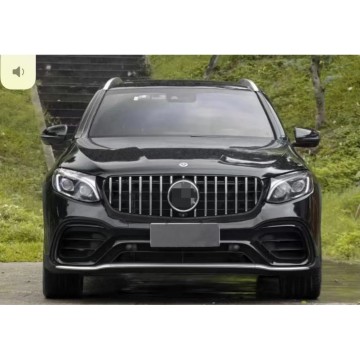Kit per il corpo di alta qualità per Mercedes-Benz GLC X253 2016-2019 GLC63 AMG Grile Bumper Diffusore posteriore