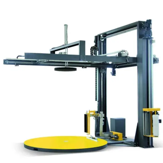 Automatic Stretch Wrap Machine with Top Sheet Dispenser