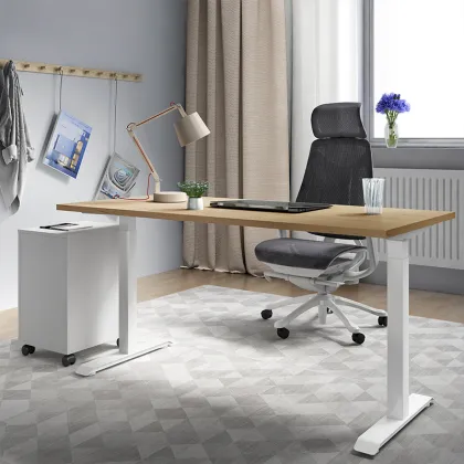 Electric Height Adjustable Autonomous Home and Office Computer Desk