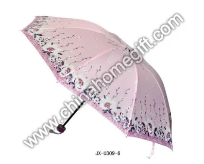 White Flower Umbrella