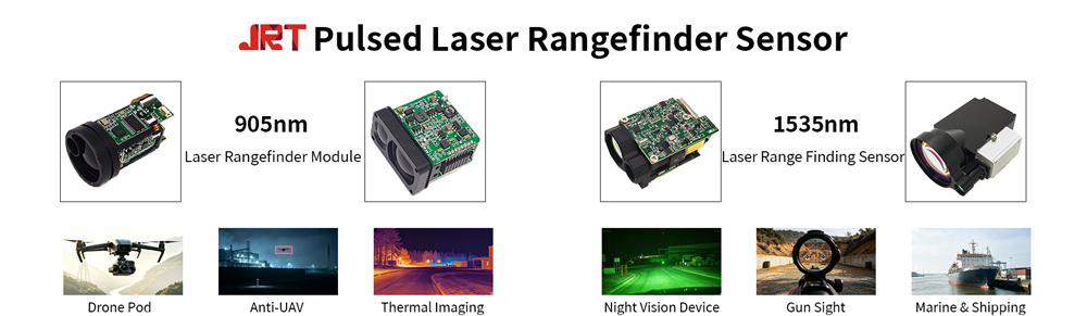 905nm Pulsed Laser Rangefinder Sensor 1535nm