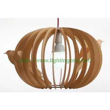 Elegant Contemporary Wooden pendant lights / Pendant Light supplier