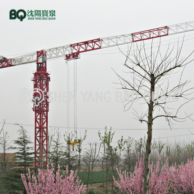 Topless Tower Crane 80t with 70m Jib