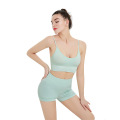 Enge kurze Yoga Wear Sets für Frauen