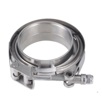 Flance a V-banda a rilascio rapido per varie dimensioni flange di scarico di scarico turbo