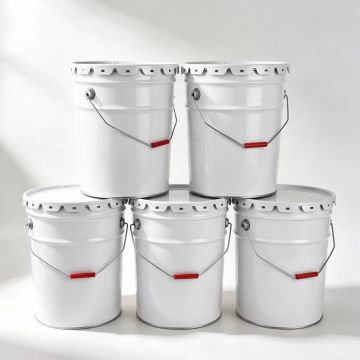 25L Round Empty Metal Paint Tin Cans