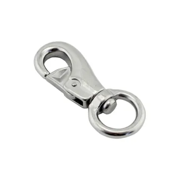 marine hardware 304/316 bull swivel snap hook