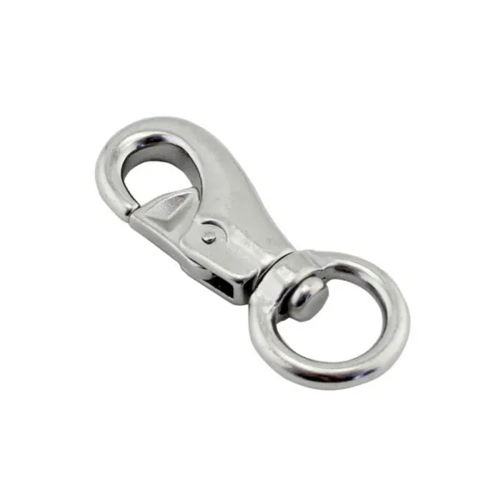 marine hardware 304/316 bull swivel snap hook