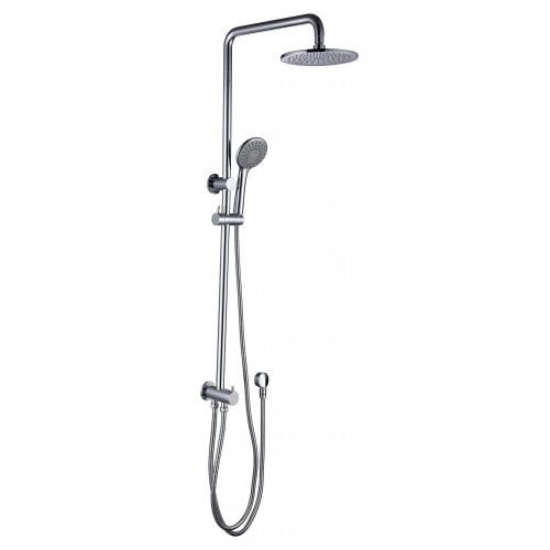 Shower Mixer Full Set Exposed Shower System With Hand Spray Chrome Finished Manufactory