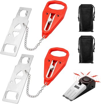 Portable Safety Door Lock for Travel and Hotel Room Security