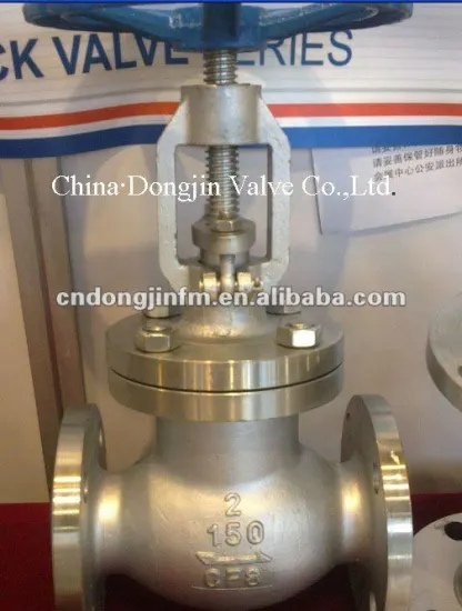 JIS 10K flanged globe valve