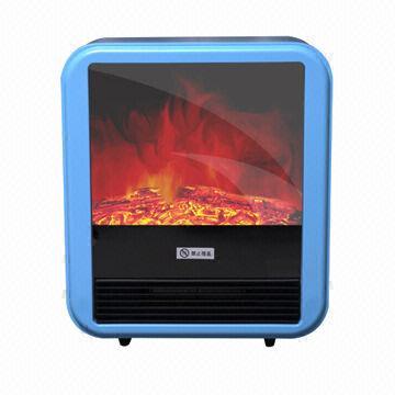 Fireplace, Imitation Flame and Heater