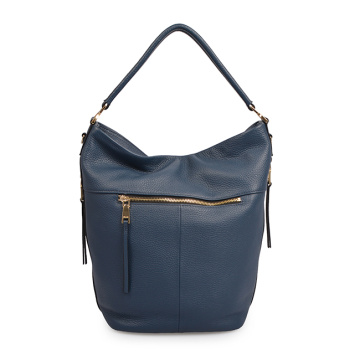 Top Quality Leather Hobo Bags With Zipper Closure