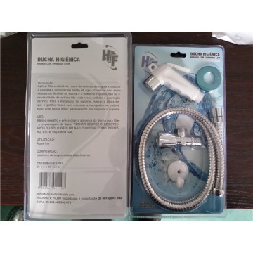 Plastic toliet shattaf bidet