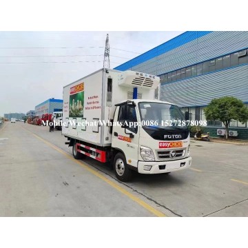 Camión de transporte de aves de corral de aves de corral Foton 5t