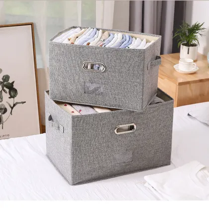 High-Quality Oxford Fabric Collapsible Storage Boxes and Bins: Perfect Home and Closet Organizers
