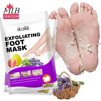 Nourishing Callus Foot Peel Off Mask - Private Label Milk Exfoliating Foot Peel Mask