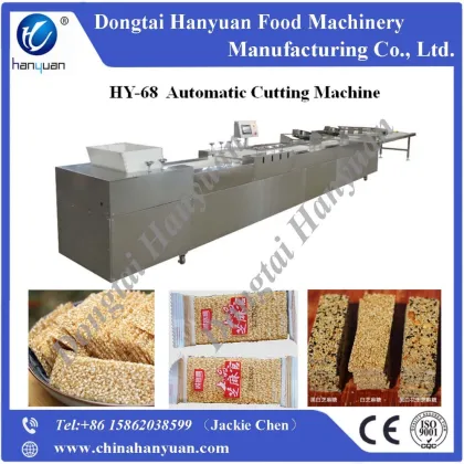 Crispy Sesame Candy Cutting Bar Making Machine