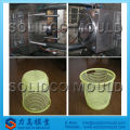 Plastic customized high quality garbage can mould maker