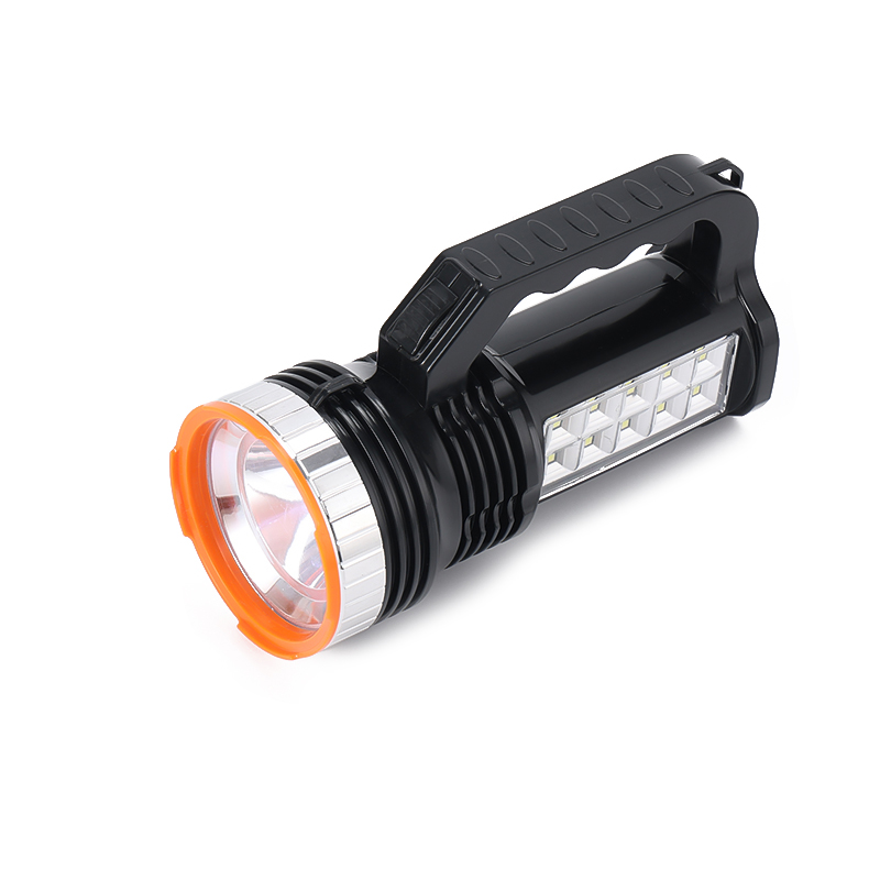 Luz de emergencia LED con linterna portátil de carga dual