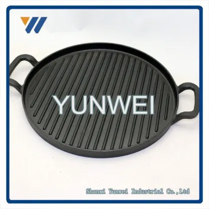 OEM Factory Supply! Multi-color Non-stick Coating Lodge Cast Iron BBQ