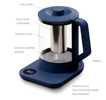 220V Electric Glass Kettle: Chinese Hot Selling 1.5L Coffee Tea Maker