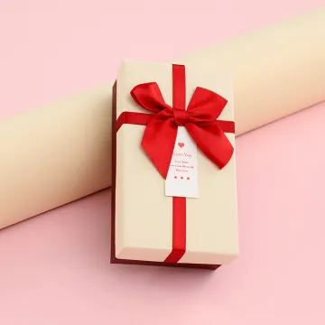 customized cosmetic gift packaging box with lid
