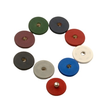 Customizable 23mm Fabric Baby Snap Buttons in Vibrant Colors