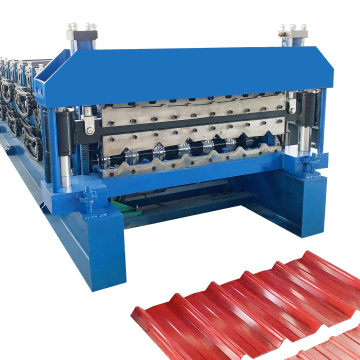 Trapeziumvormige profiel dak vellen machine