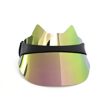 Fashion design pink sun visor hat