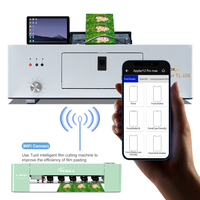 Stiker Kembali Kulit Ponsel 3D Printer UV