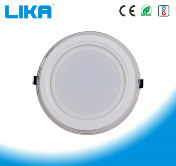 18W Round Glass Led Panel Light