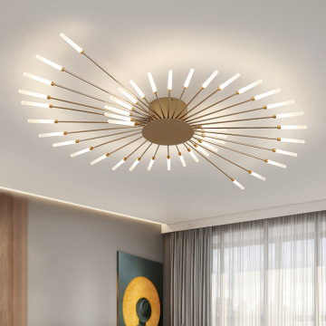 2023 Living Room Fireworks Flower Shape Acrylic LED Ceiling Light