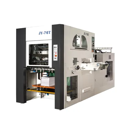 YOCO JY-76T Automatic Die-Cutting and Foil Stamping Machine