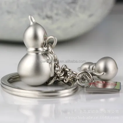 Custom Wholesale Brand Logo Metal Keychain Accessories